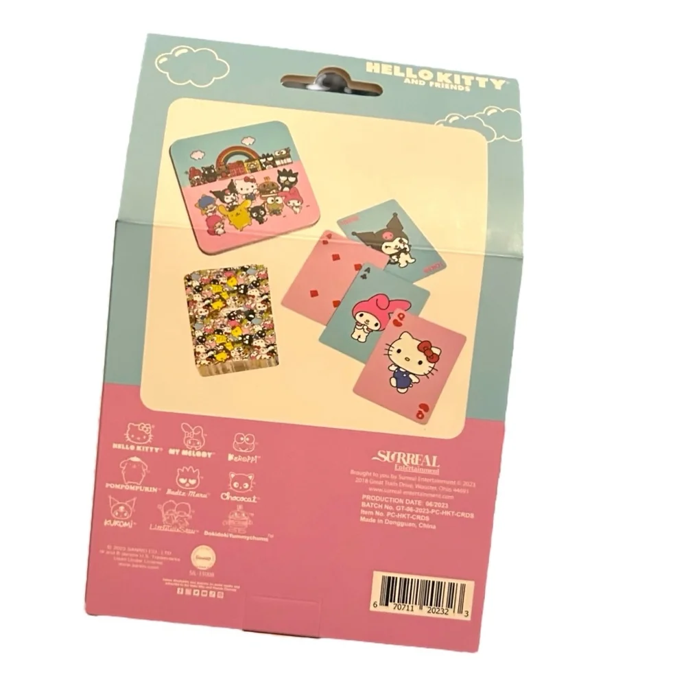 Hello Kitty Playing Cards, Multicolor - Picture 2 of 4